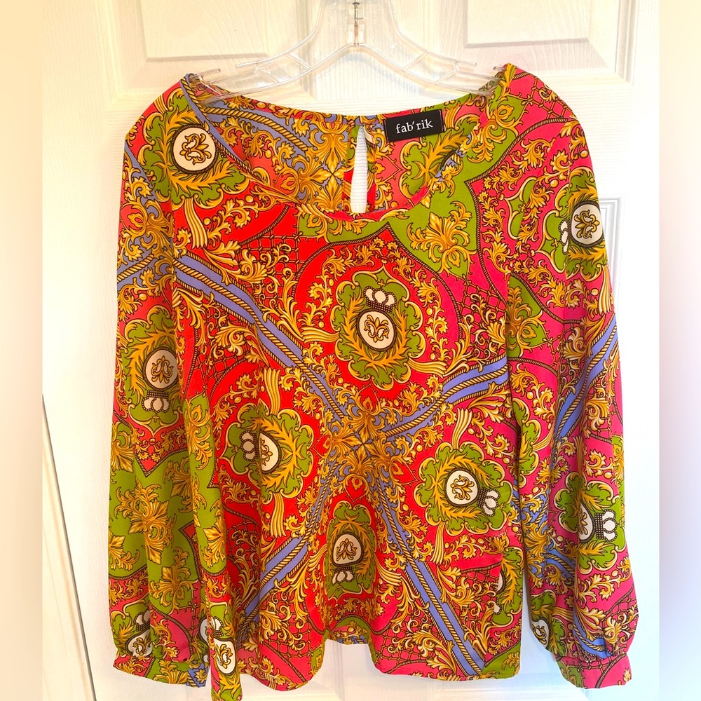 Fab’rik Pattern Blouse | Medium